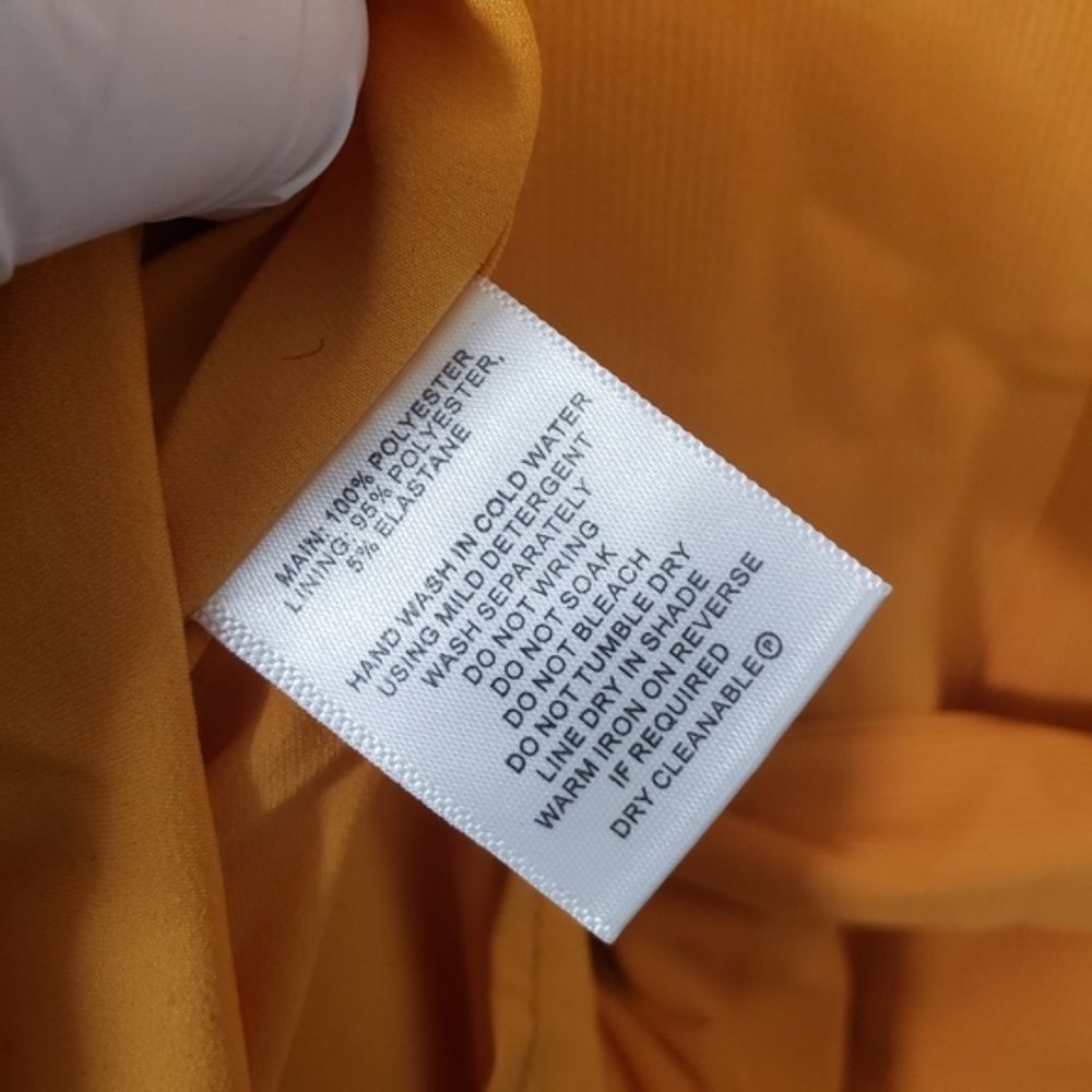 Sunshine Yellow Split Sleeve Dress ☀️ Size 4 - Picture 8 of 8